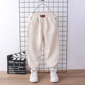 Children Pants Sweatpants   3-14 Years Old