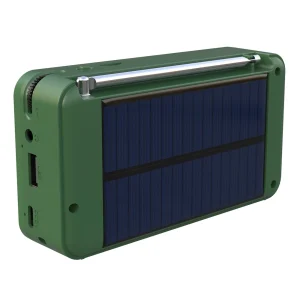 Solar Powered/Rechargeable Emergency Radio Receiver